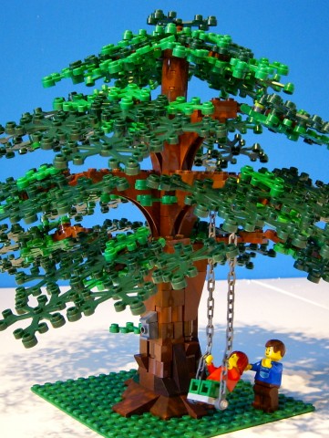 How to build a realistic LEGO tree :: LEGO tips