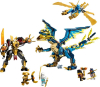 71796 Elemental Dragon vs. The Empress Mech