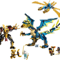 71796 Elemental Dragon vs. The Empress Mech