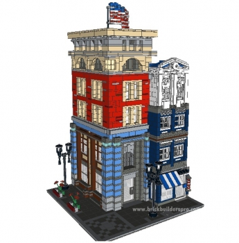 LEGO The Blue Barbershop 1