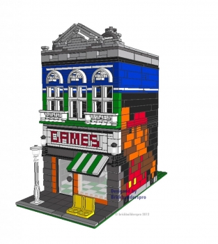 LEGO Video Game Shop 1