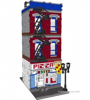 LEGO Pizza Shop 1