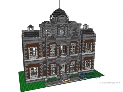 LEGO Park Avenue Luxure Estate Mansion 1