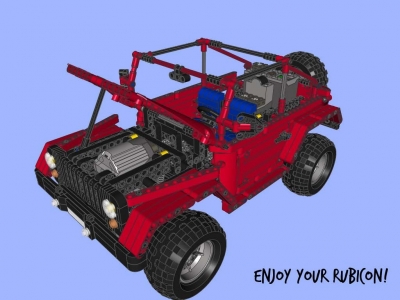LEGO Jeep Wrangler Rubicon 1