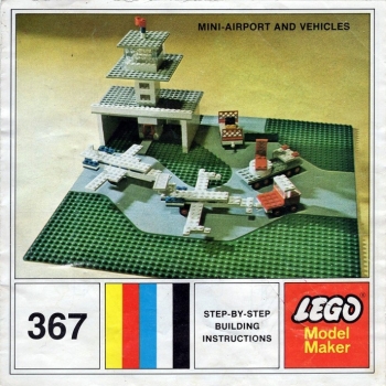 LEGO 367-2 Mini Airport and Vehicle