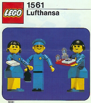 LEGO 1561-Lufthansa-Flight-Crew