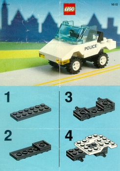 LEGO 1610-Police-Car
