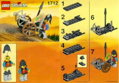 LEGO 1712-Crossbow-Cart