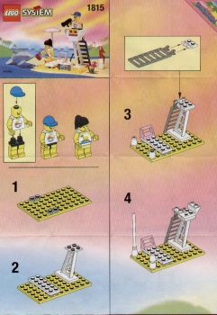 LEGO 1815-Paradisa-Lifeguard