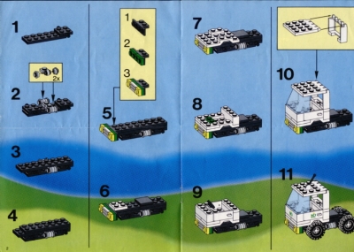 LEGO 1952-Dairy-Tanker