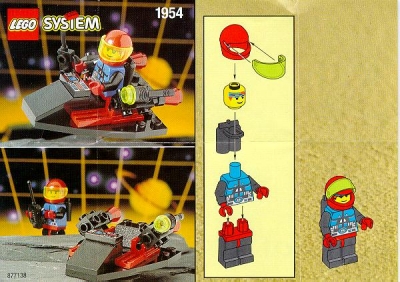 LEGO 1954-Surveillance-Scooter