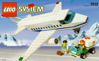 LEGO 2532-Aircraft-an-Ground-Crew
