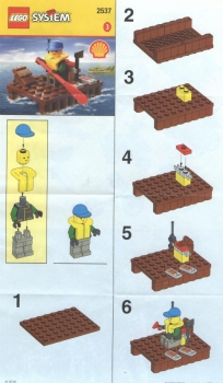 LEGO 2537-Raft