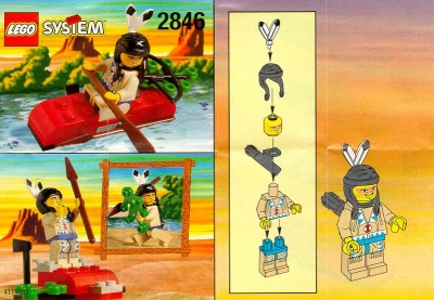 LEGO 2846-Indian-Kayak
