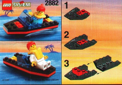 LEGO 2882-Speed-Boat