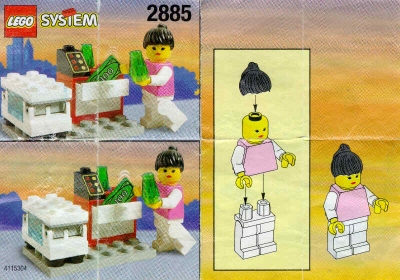 LEGO 2885-Ice-Cream-Stand