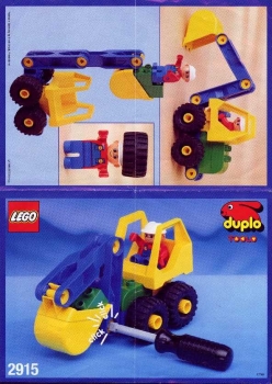 LEGO 2915-Mini-Digger