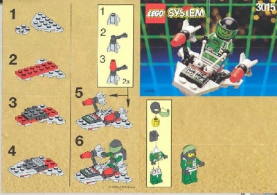 LEGO 3015-Space-Police-Car