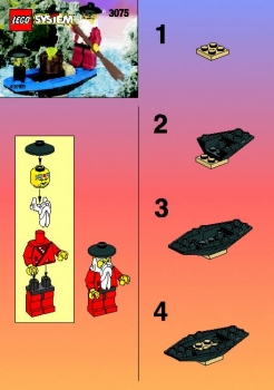 LEGO 3075-Ninja-Master's-Boat