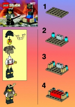 LEGO 3077-Ninja-Shogun's-Small-Fort