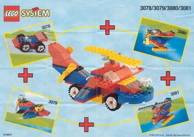 LEGO 3081-Helicopter