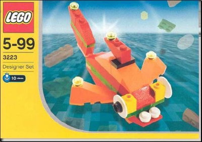 LEGO 3223-Orange-Fish