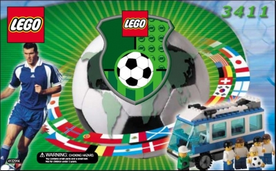LEGO 3411-Team-Transport-with-Soccer-Ball