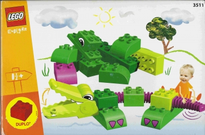 LEGO 3511-Funny-Crocodile
