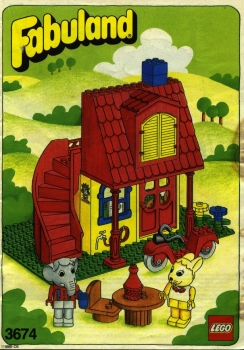 LEGO 3674-Bonnie-Bunny's-New-House