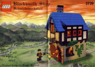 LEGO 3739-Blacksmith-Shop