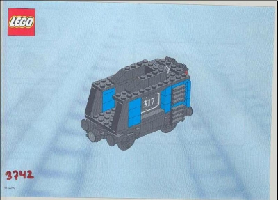 LEGO 3742-Tender-Basis