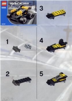 LEGO 4308-Yellow-Racer