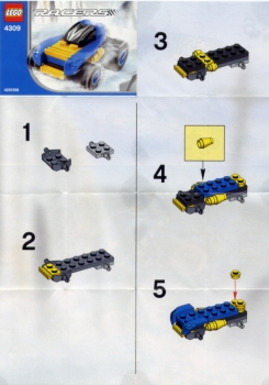 LEGO 4309-Blue-Racer