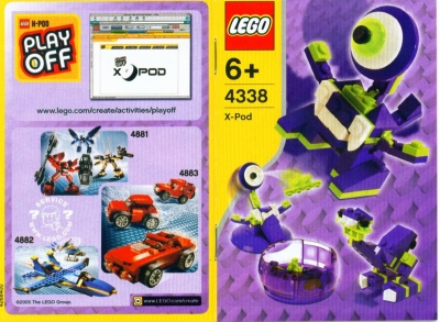LEGO 4338-Monster-Pod