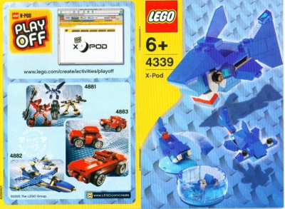 LEGO 4339-Aqua-Pod