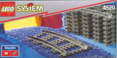 LEGO 4520-Curved-Rails