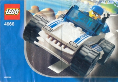 LEGO 4666-Speedy-Police-Car