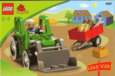 LEGO 4687-Tractor-Trailer