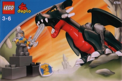 LEGO 4784-Black-Dragon
