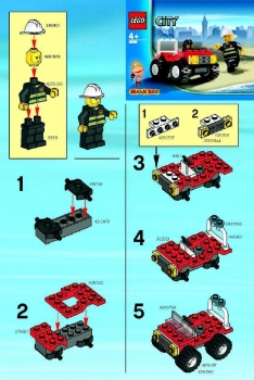 LEGO 4938-Fire-Car
