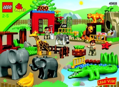 LEGO 4968-Friendly-Zoo