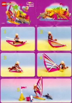 LEGO 5844-Dolphin-Windsurfer