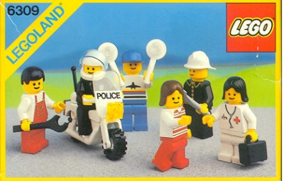 LEGO 6309-Town-Mini-figures