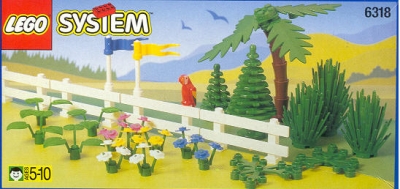 LEGO 6318-Flowers,-Trees-and-Fences