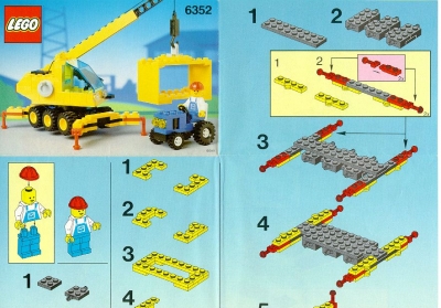 LEGO 6352-Cargomaster-Crane