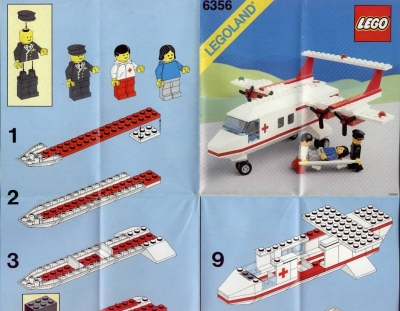 LEGO 6356-Med-star-Rescue-Plane