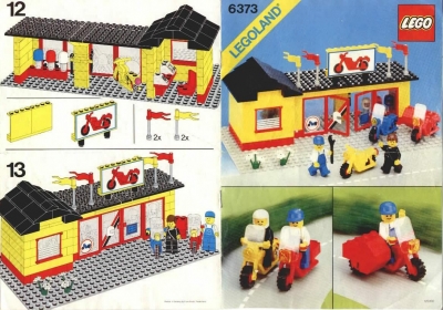 LEGO 6373-Motorcycle-Shop