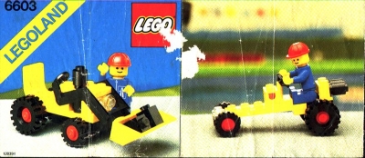 LEGO 6603-Shovel-Truck