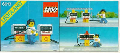 LEGO 6610-Gas-Pump