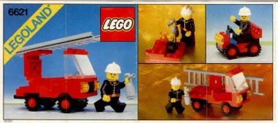 LEGO 6621-Fire-Truck